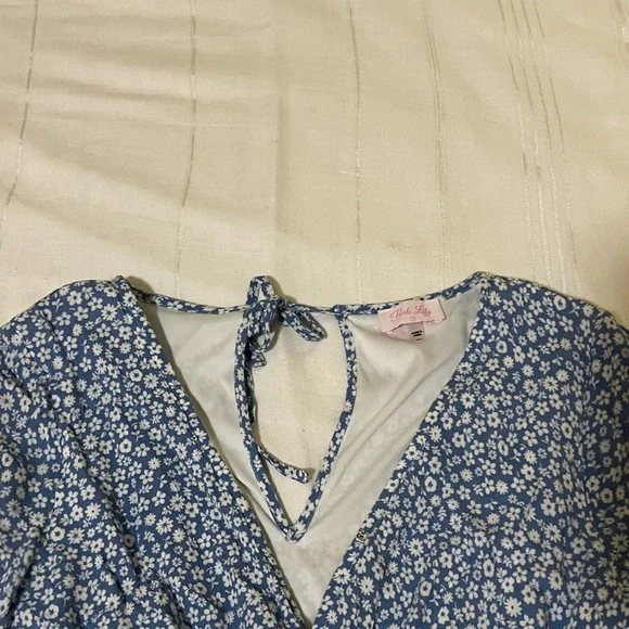 🖤Pink Lily Boho Floral Romper🖤 - Picture 5 of 6